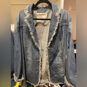 Deadstock early 2000s plus size jean jacket
